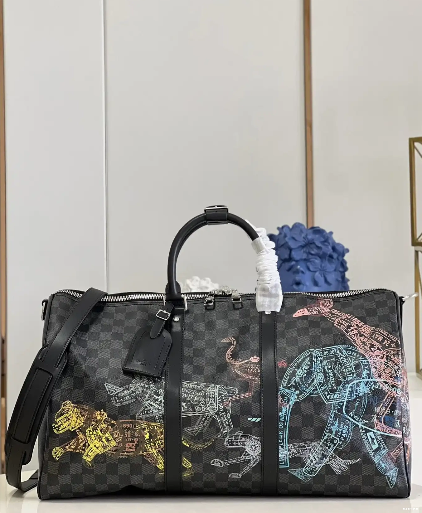 LOUIS VUITTON BANDOULIÈRE KEEPALL 50 0527